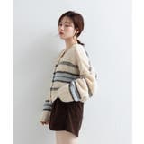 【Kastane】ボーダーモヘアライクニット | PAL GROUP OUTLET | 詳細画像10