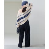 【Kastane】ボーダーモヘアライクニット | PAL GROUP OUTLET | 詳細画像22