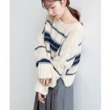 【Kastane】ボーダーモヘアライクニット | PAL GROUP OUTLET | 詳細画像27
