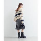 【Kastane】ボーダーモヘアライクニット | PAL GROUP OUTLET | 詳細画像33