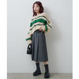 【Kastane】ボーダーモヘアライクニット | PAL GROUP OUTLET | 詳細画像39