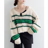 【Kastane】ボーダーモヘアライクニット | PAL GROUP OUTLET | 詳細画像40