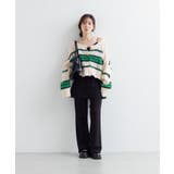 【Kastane】ボーダーモヘアライクニット | PAL GROUP OUTLET | 詳細画像45