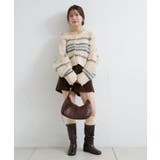 【Kastane】ボーダーモヘアライクニット | PAL GROUP OUTLET | 詳細画像5