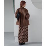 【Kastane】チェックベロアスカート | PAL GROUP OUTLET | 詳細画像7 