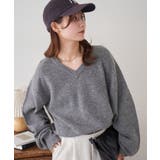 【Discoat】メリノウールVネックニット | PAL GROUP OUTLET | 詳細画像14 