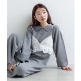 GRY | 【Kastane】ニットオールインワン | PAL GROUP OUTLET