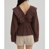 【mystic】スクエアシャーリングブラウス | PAL GROUP OUTLET | 詳細画像18 