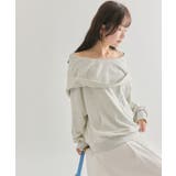 【mystic】フーディーオフショルスウェット | PAL GROUP OUTLET | 詳細画像5 