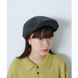 【Kastane】HERRINGBONE HUNTING CAP | PAL GROUP OUTLET | 詳細画像1