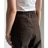 【DouDou】ツイルワイドカーブパンツ | PAL GROUP OUTLET | 詳細画像21