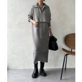 【DouDou】W ニットアンサンブルワンピース | PAL GROUP OUTLET | 詳細画像15