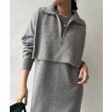 【DouDou】W ニットアンサンブルワンピース | PAL GROUP OUTLET | 詳細画像21