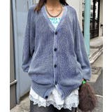 【Ciaopanic】ストーンウォッシュニットカーディガン | PAL GROUP OUTLET | 詳細画像1