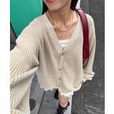 IVO | 【Ciaopanic】ストーンウォッシュニットカーディガン | PAL GROUP OUTLET