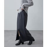 GY | 【Lui's】スリットファスナータイトロングSK | PAL GROUP OUTLET