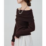 BRW | 【SHENERY】シアーオフショルニット | PAL GROUP OUTLET