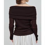 【SHENERY】シアーオフショルニット | PAL GROUP OUTLET | 詳細画像9