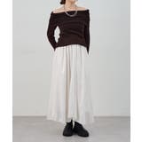 【SHENERY】シアーオフショルニット | PAL GROUP OUTLET | 詳細画像1