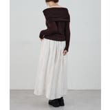 【SHENERY】シアーオフショルニット | PAL GROUP OUTLET | 詳細画像3