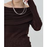 【SHENERY】シアーオフショルニット | PAL GROUP OUTLET | 詳細画像6