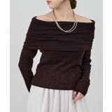 【SHENERY】シアーオフショルニット | PAL GROUP OUTLET | 詳細画像7