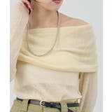 IVO | 【SHENERY】シアーオフショルニット | PAL GROUP OUTLET