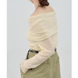 【SHENERY】シアーオフショルニット | PAL GROUP OUTLET | 詳細画像37