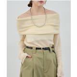 【SHENERY】シアーオフショルニット | PAL GROUP OUTLET | 詳細画像34