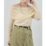 【SHENERY】シアーオフショルニット | PAL GROUP OUTLET | 詳細画像36