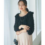 ラメフェザージャガードフリルカラーBL | PAL GROUP OUTLET | 詳細画像1 