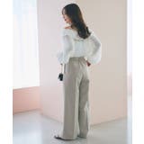 ラメフェザージャガードフリルカラーBL | PAL GROUP OUTLET | 詳細画像26 