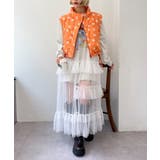 【w closet】中綿リボンベスト | PAL GROUP OUTLET | 詳細画像24 