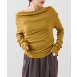 キャミ付きシアードレープカットソー | PAL GROUP OUTLET | 詳細画像1