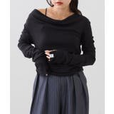 キャミ付きシアードレープカットソー | PAL GROUP OUTLET | 詳細画像8