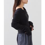 キャミ付きシアードレープカットソー | PAL GROUP OUTLET | 詳細画像10