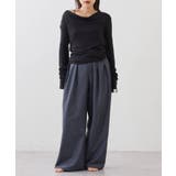 キャミ付きシアードレープカットソー | PAL GROUP OUTLET | 詳細画像13