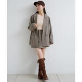 【Kastane】SETUPチェックミニスカート | PAL GROUP OUTLET | 詳細画像10 