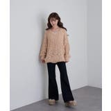 【RAY CASSIN】Vざっくりチュニック | PAL GROUP OUTLET | 詳細画像19 