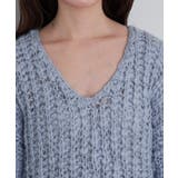 【RAY CASSIN】Vざっくりチュニック | PAL GROUP OUTLET | 詳細画像25 