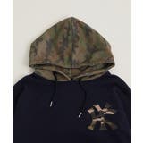 【WHO'S WHO gallery】KOOKYN KYカモ柄切り替えフーディ | PAL GROUP OUTLET | 詳細画像14 