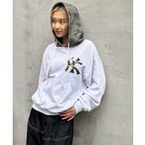 【WHO'S WHO gallery】KOOKYN KYカモ柄切り替えフーディ | PAL GROUP OUTLET | 詳細画像2 