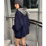 【WHO'S WHO gallery】KOOKYN KYカモ柄切り替えフーディ | PAL GROUP OUTLET | 詳細画像6 