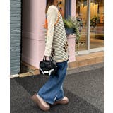 【Ciaopanic】H.Sボーダーフラワーカットキャミチュニック | PAL GROUP OUTLET | 詳細画像12 