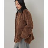 【WHO'S WHO gallery】襟切り替えシャギーシャツジャケット | PAL GROUP OUTLET | 詳細画像9 