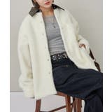 【WHO'S WHO gallery】襟切り替えシャギーシャツジャケット | PAL GROUP OUTLET | 詳細画像4 