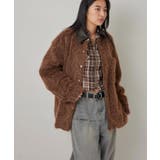 【WHO'S WHO gallery】襟切り替えシャギーシャツジャケット | PAL GROUP OUTLET | 詳細画像8 