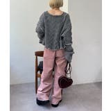 【w closet】コーデュロイダメージパンツ | PAL GROUP OUTLET | 詳細画像7 