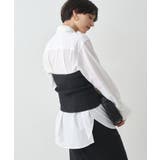 【Loungedress】シャツ＋KNビスチェSET | PAL GROUP OUTLET | 詳細画像10 