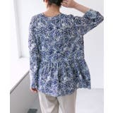 【ear PAPILLONNER】花柄プリントチュニック【SUM1 STYLE】 | PAL GROUP OUTLET | 詳細画像4 